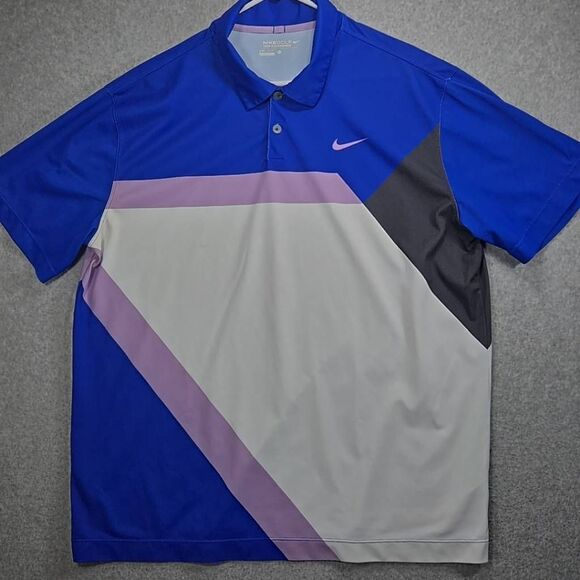 Nike Polo Shirt Performance Tour Dri-Fit xl - Picture 1 of 10